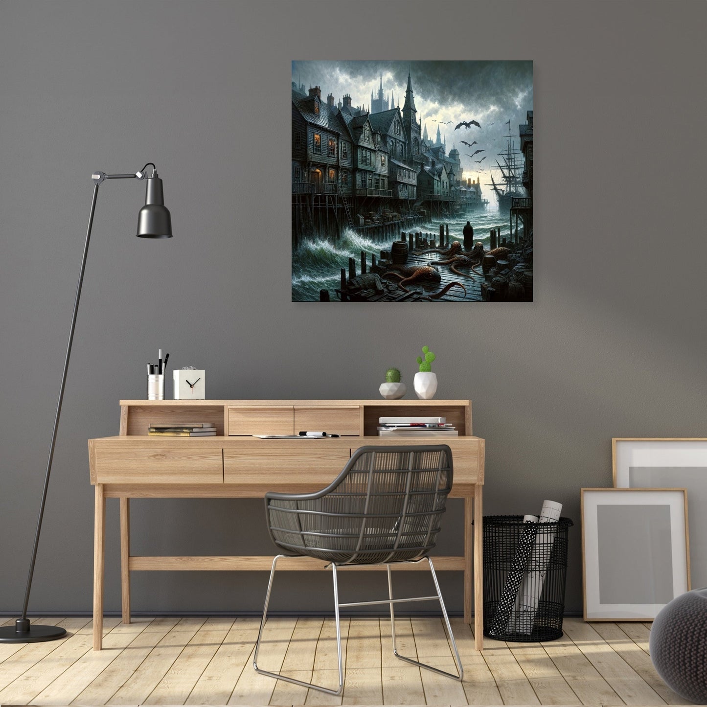 The Shadow Over Innsmouth Canvas