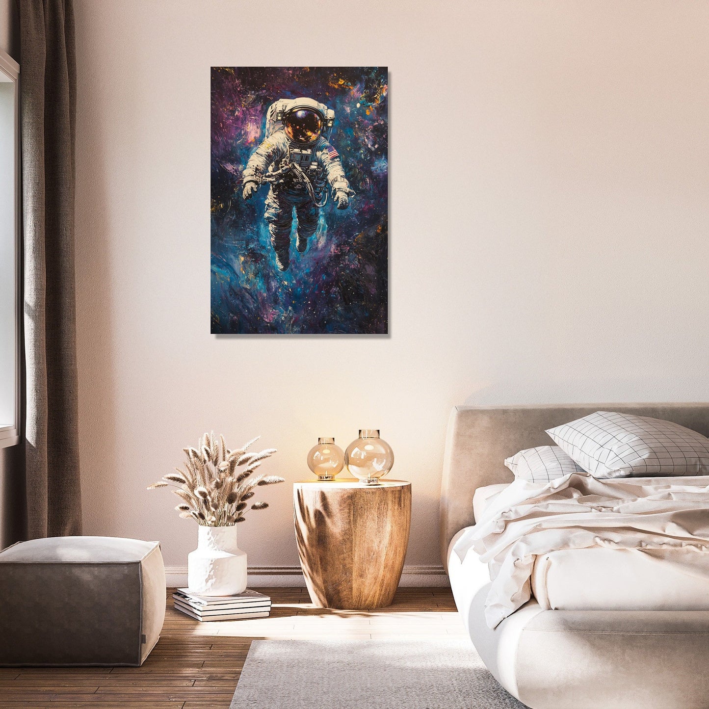 Astronaut's Solitude Canvas