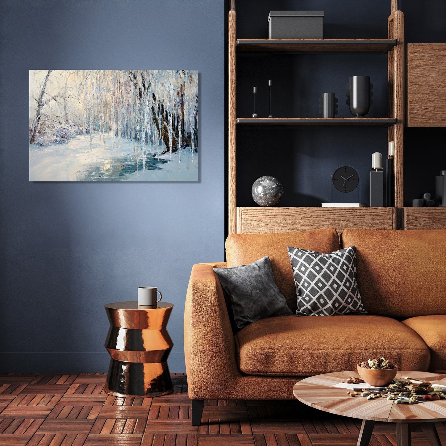 Icicle Dreamscape Canvas