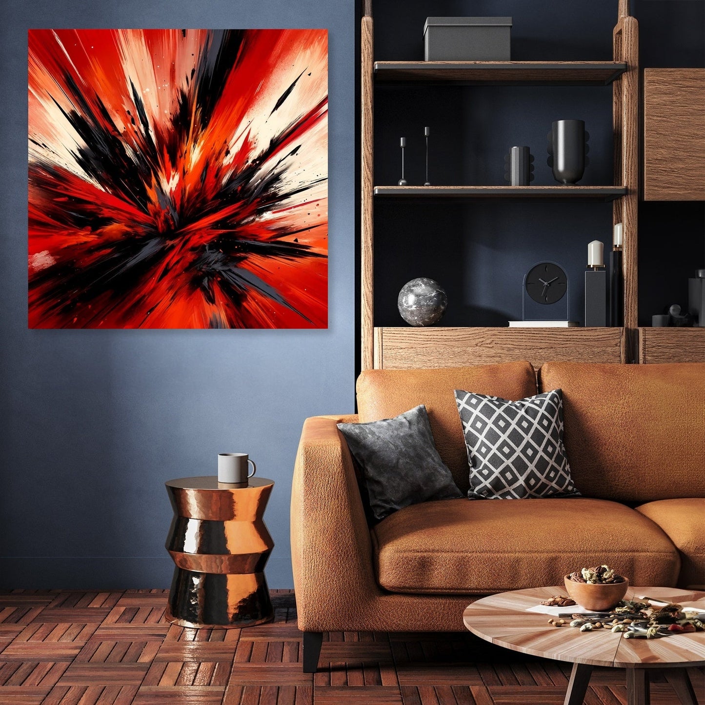 Rage Exploded Canvas
