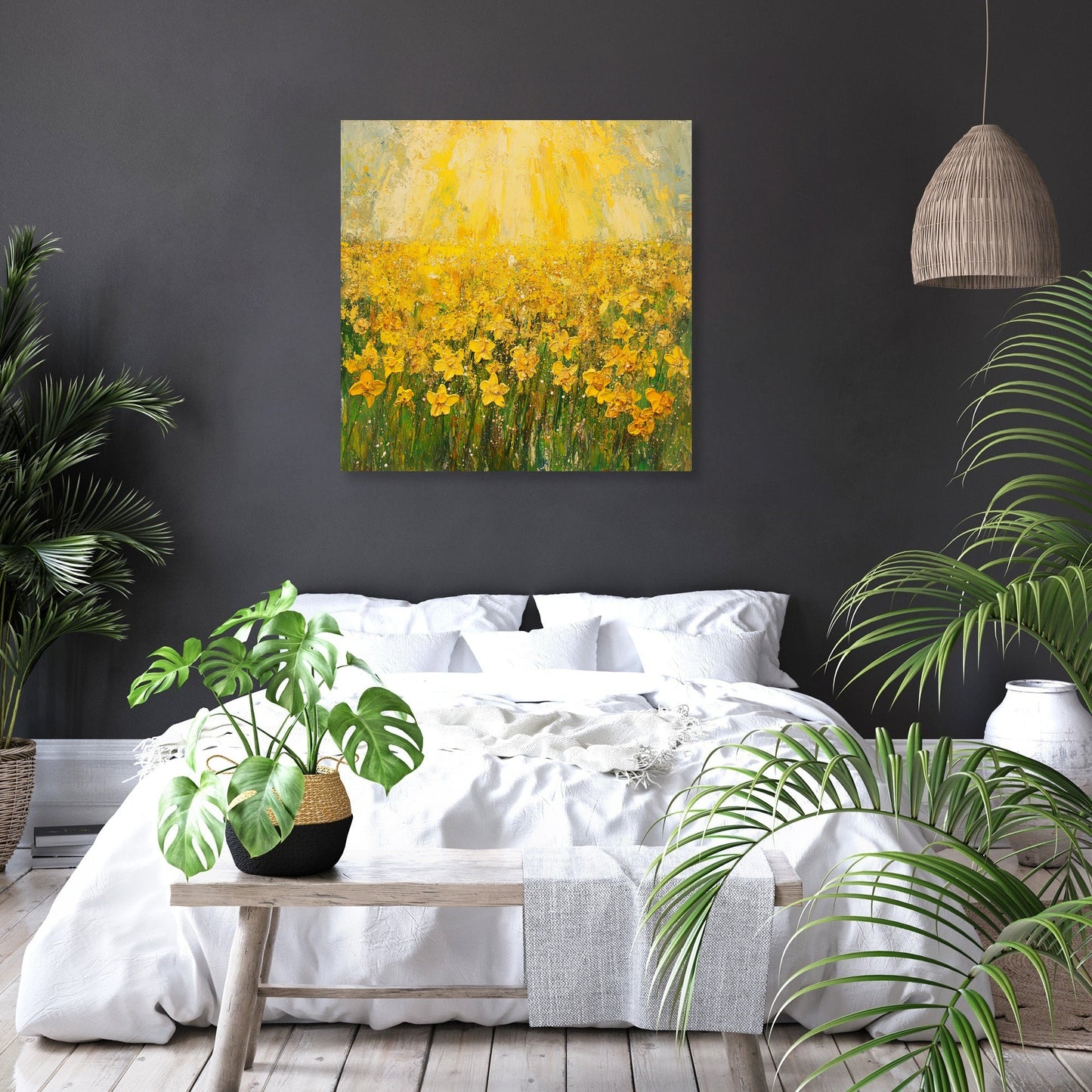 Daffodil Dawn Canvas