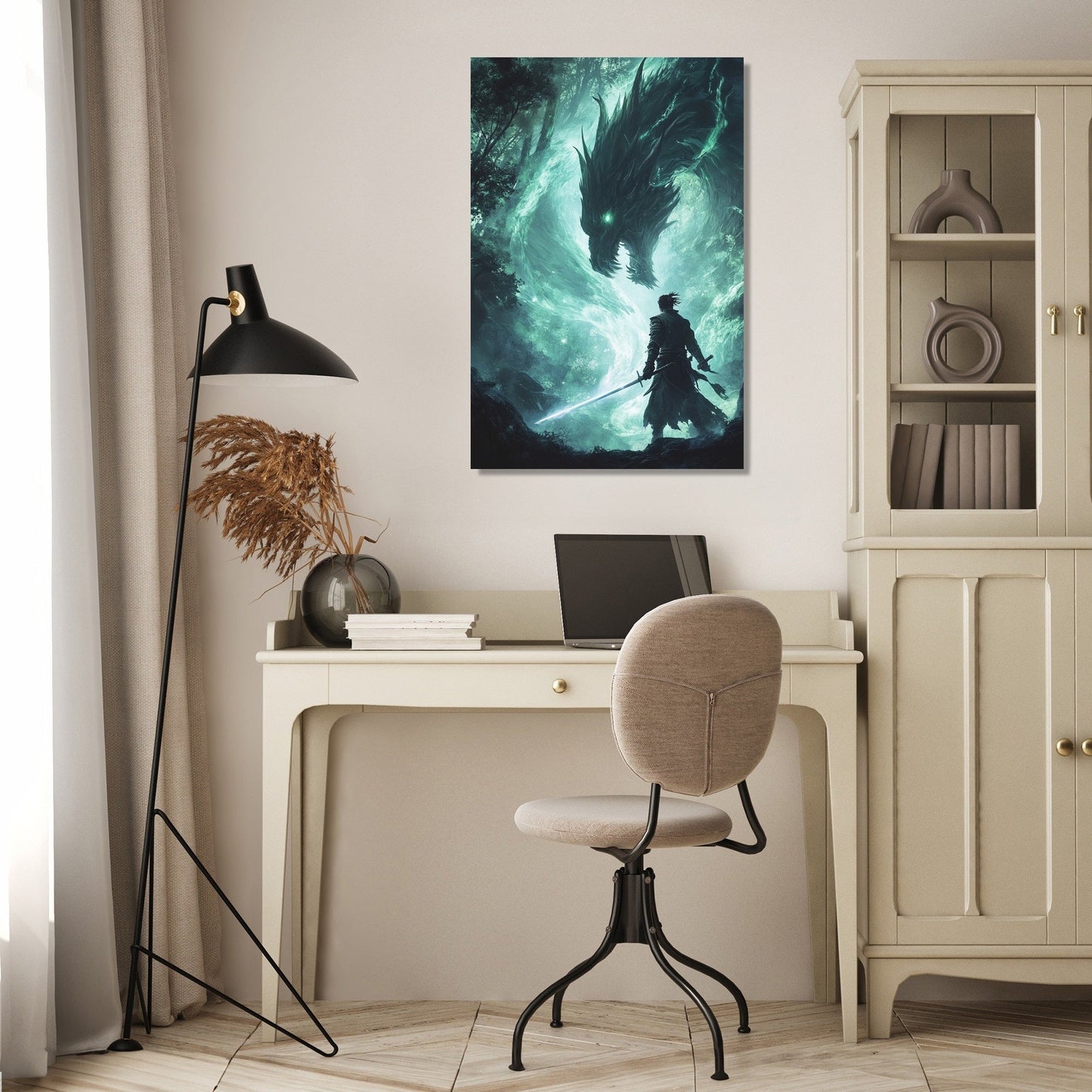 Mystic Duel Forest Canvas