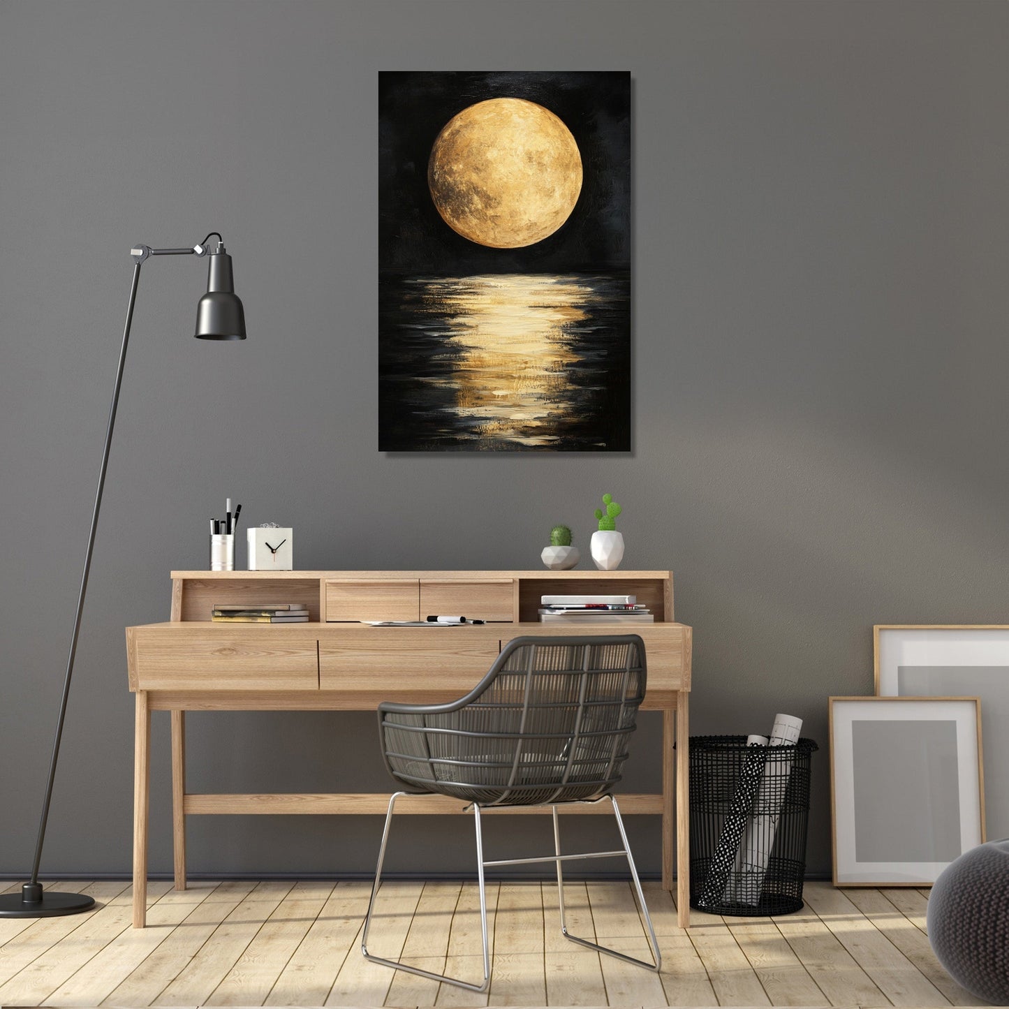 Moonlit Serenity Expression Canvas