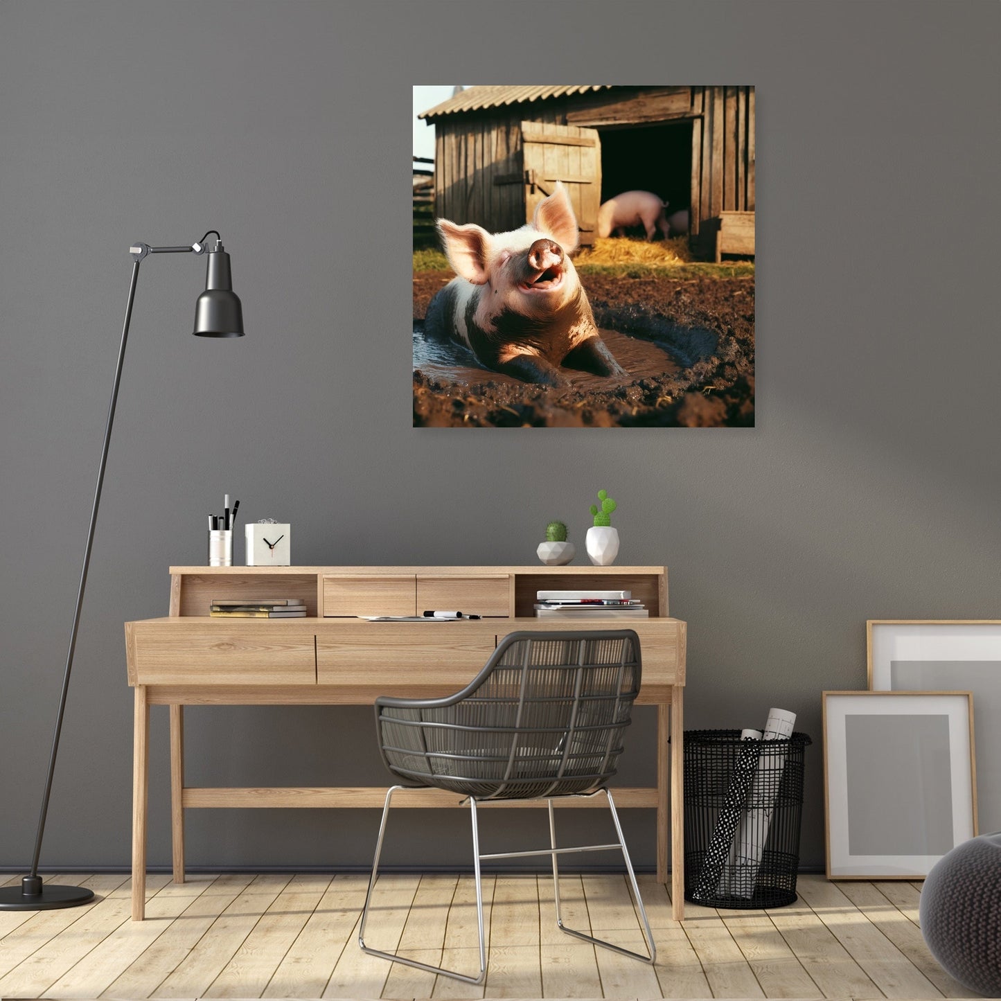 Muddy Bliss Canvas