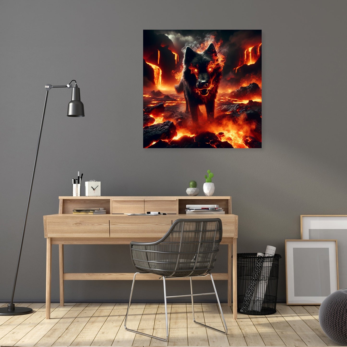 Hellhound of the Underworld Canvas