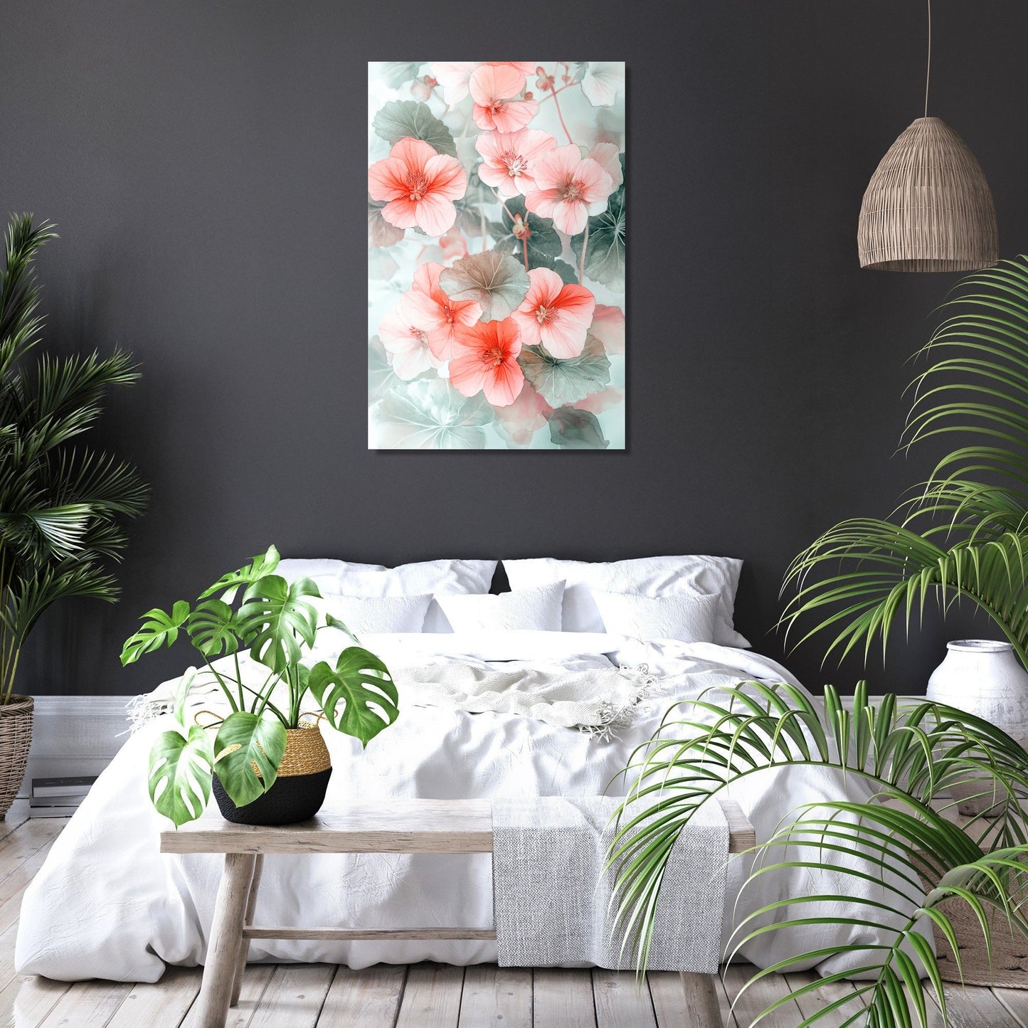 Begonia Dreamscape Canvas