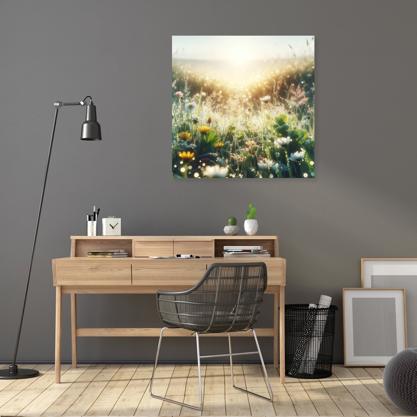 Dew-Kissed Meadow Canvas