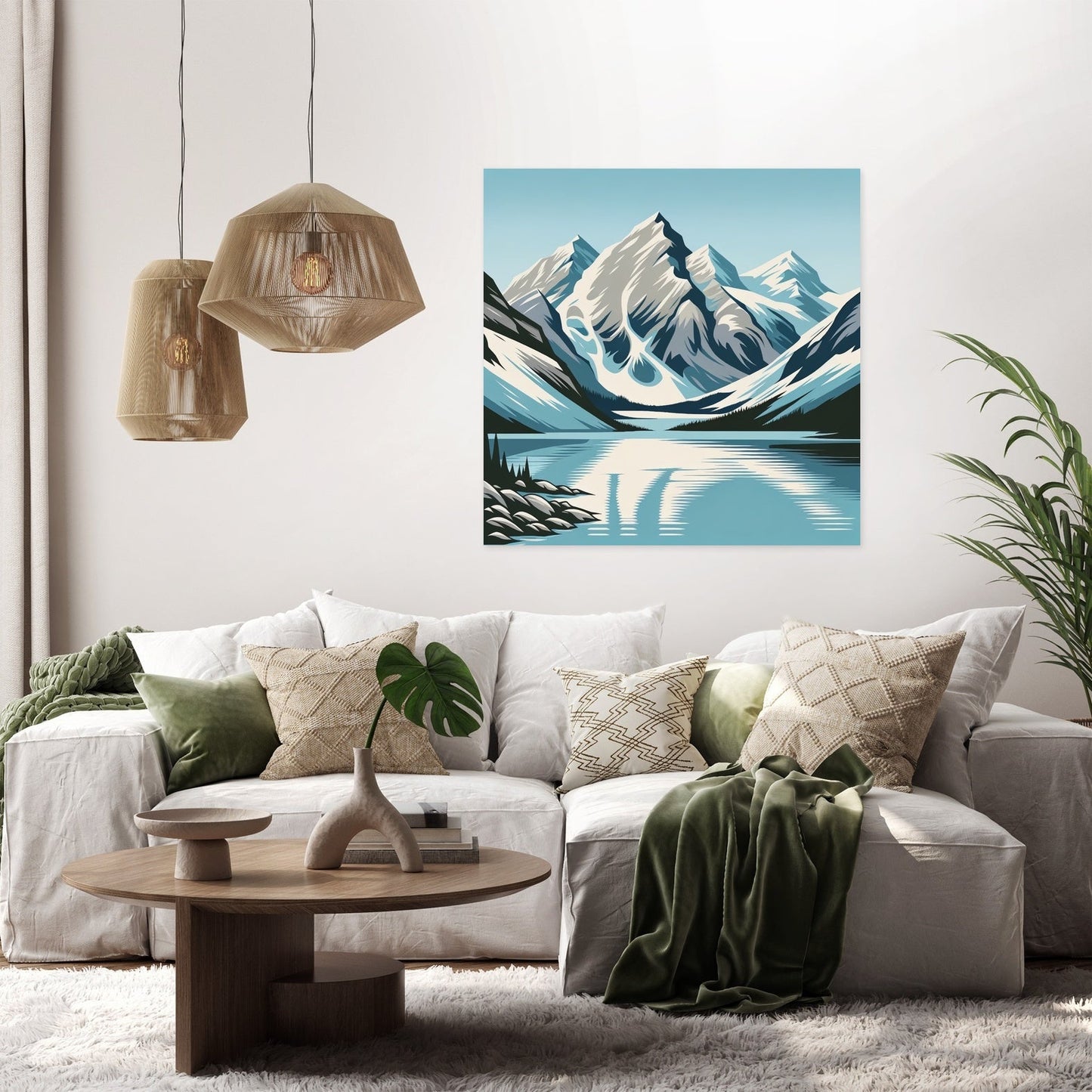 Alpine Serenity Canvas
