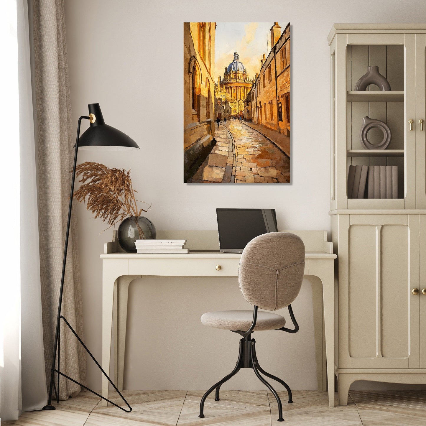 Bodleian Sunset Canvas