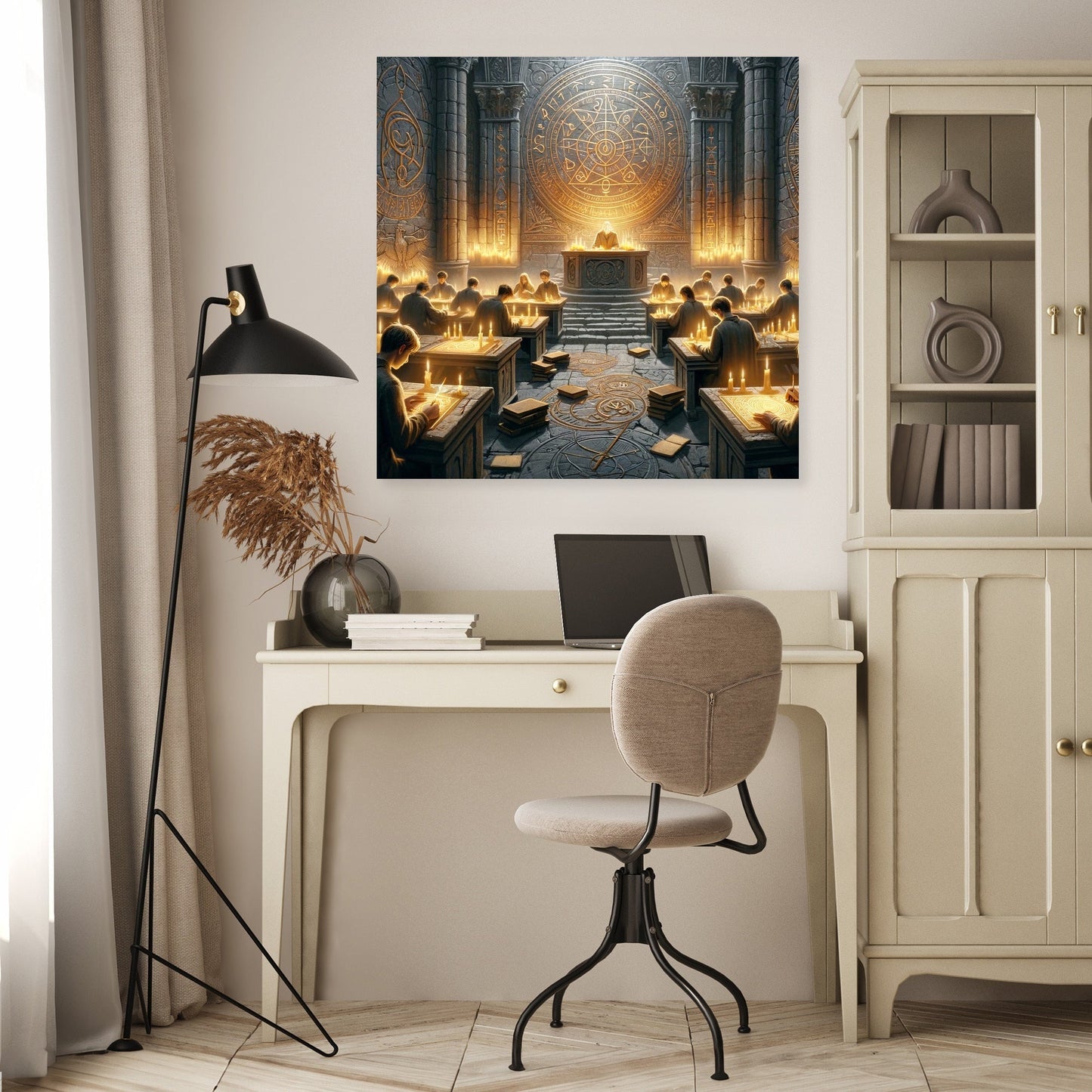 Rune Scholars Canvas
