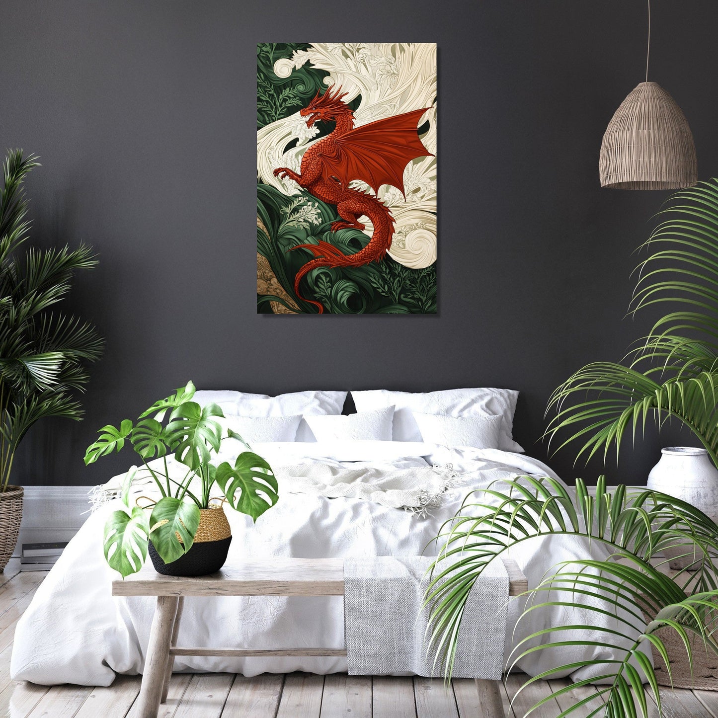 Dragon of Wales Canvas