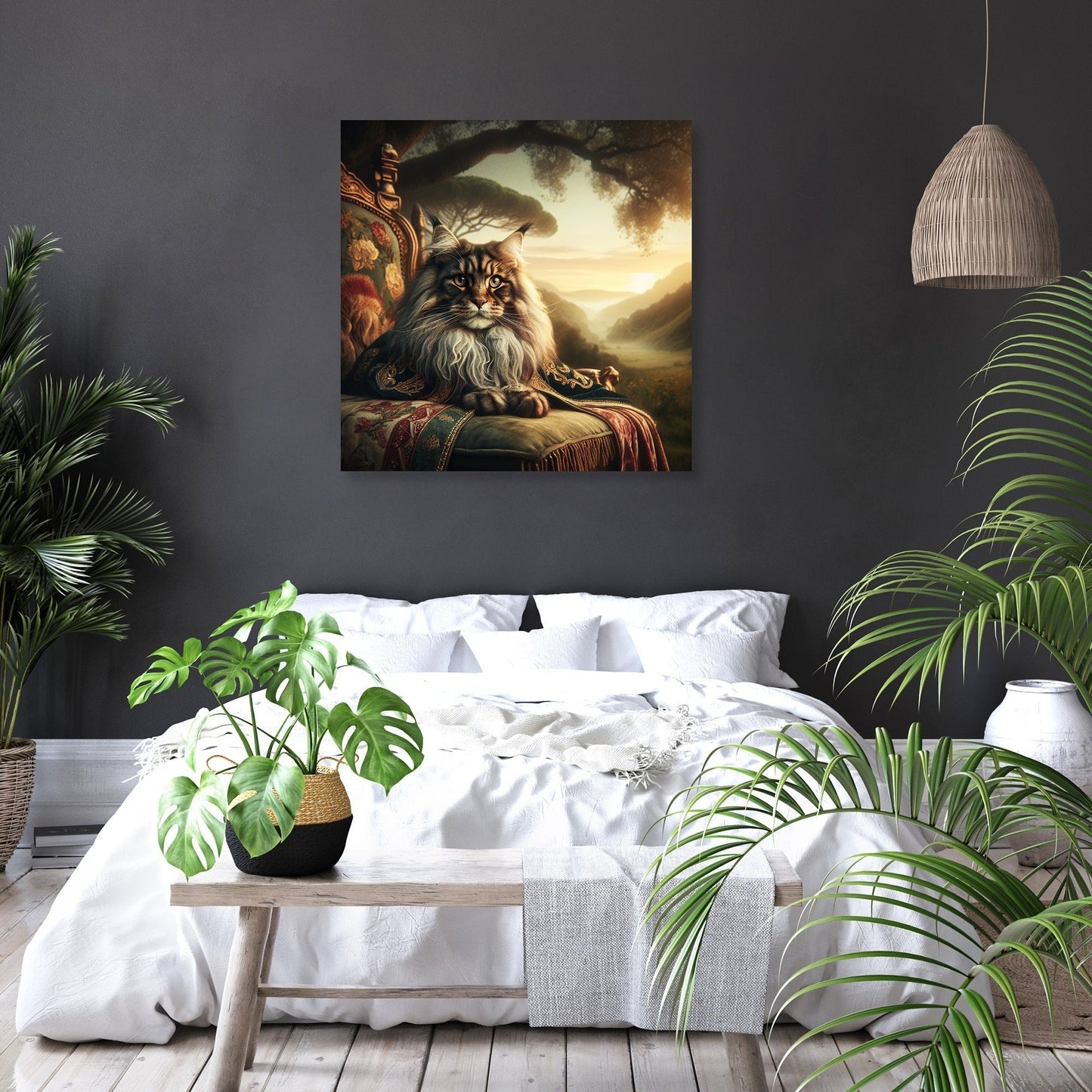 Regal Dawn Coon Majesty Canvas