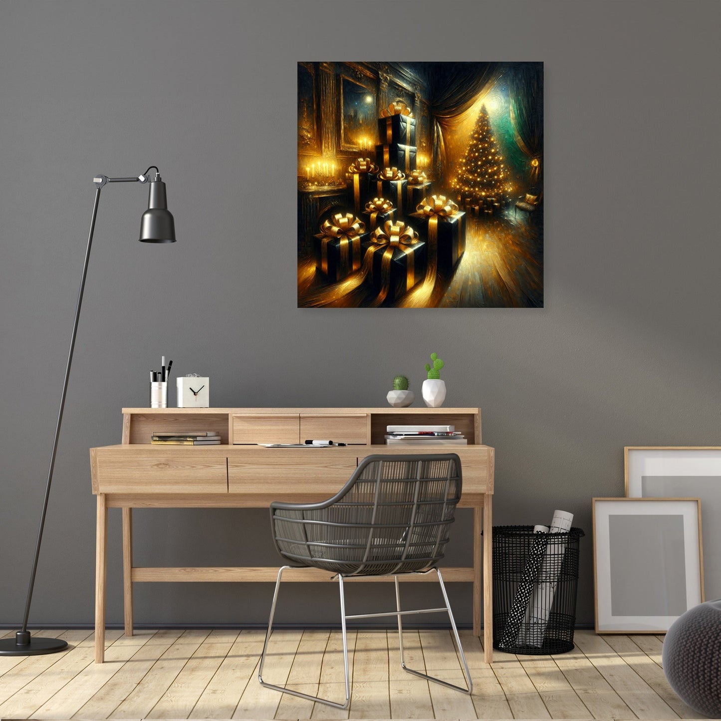 Midnight Christmas Memory Canvas