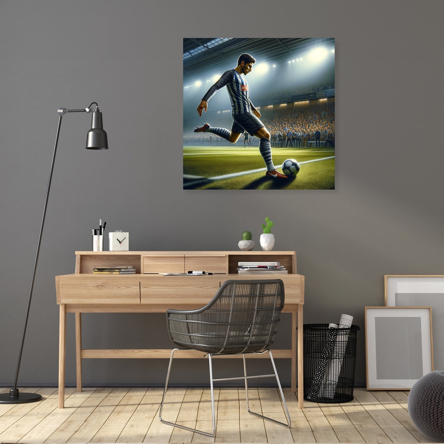 Stadium Showdown Canvas