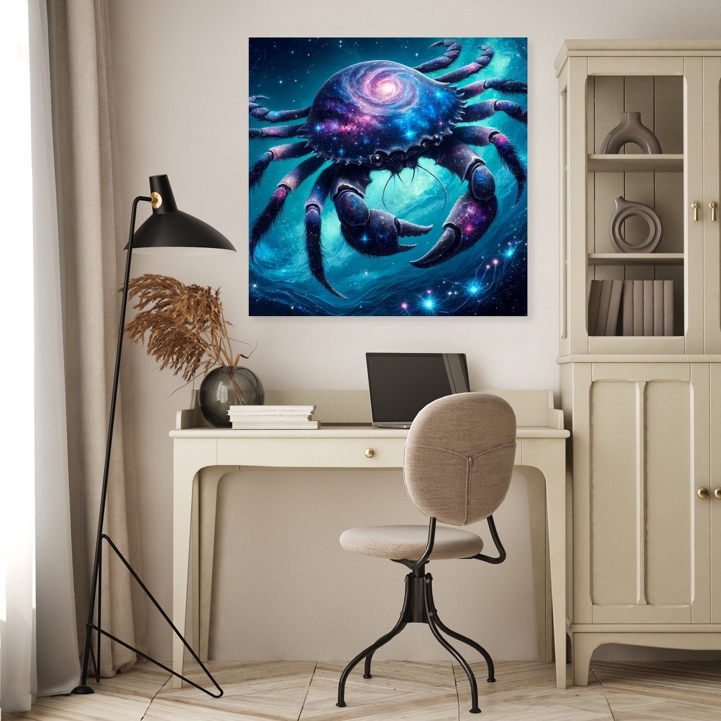 Celestial Crab Canvas