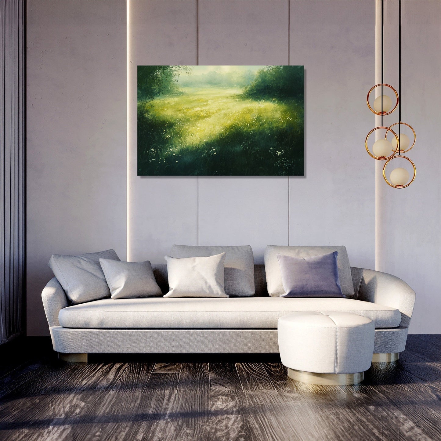 Sunlit Reflections Canvas