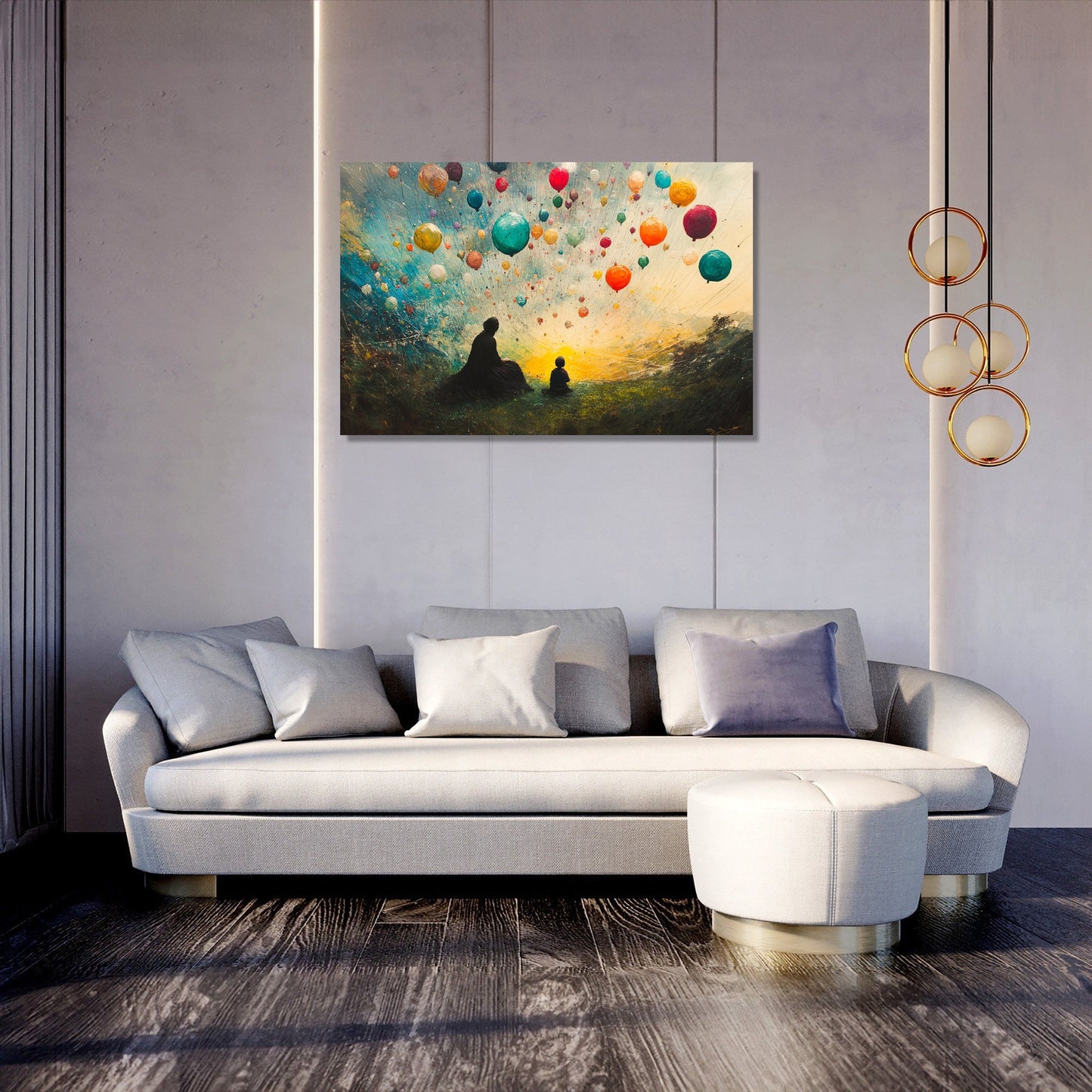 Rainbow Dreams Canvas
