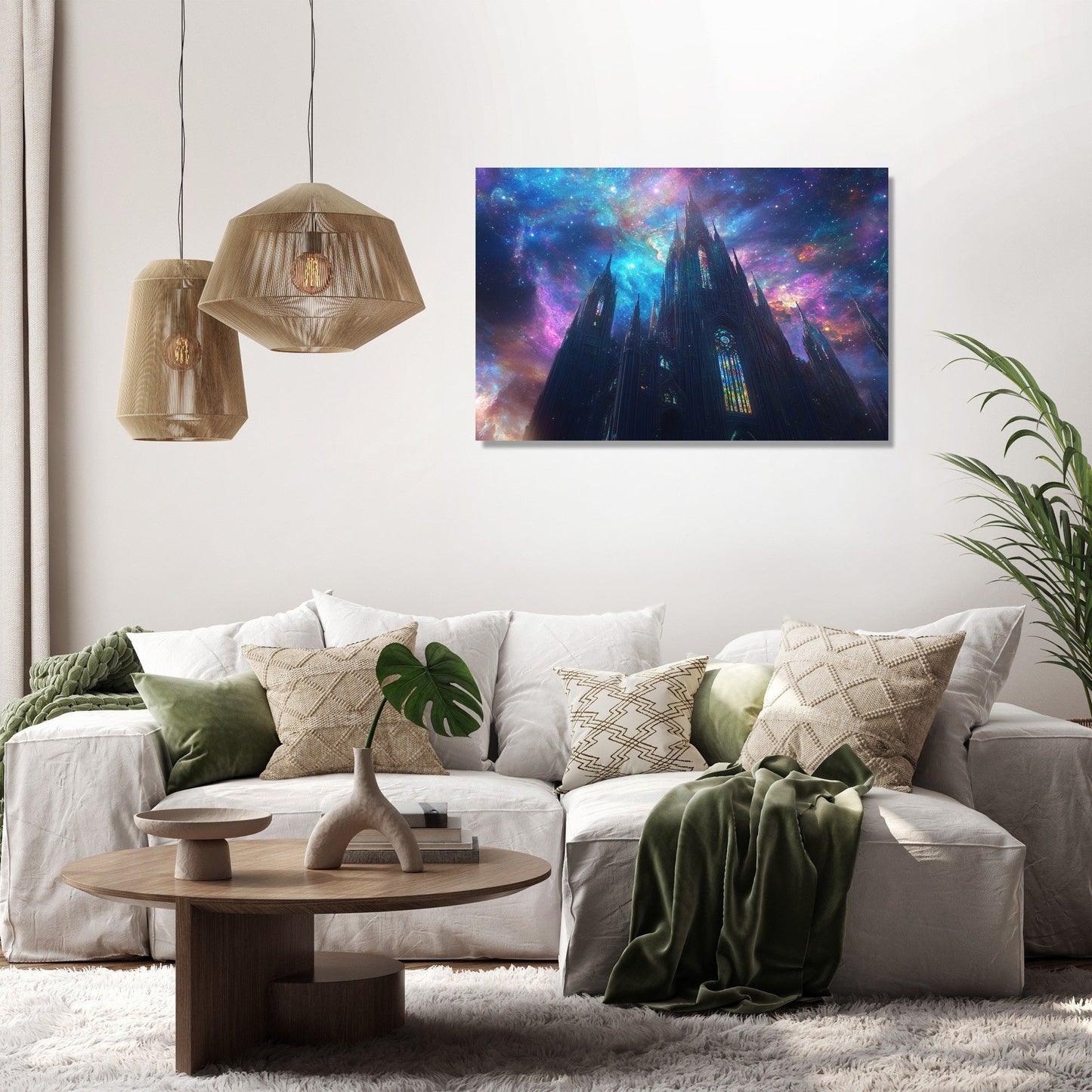 Celestial Cathedral Canvas