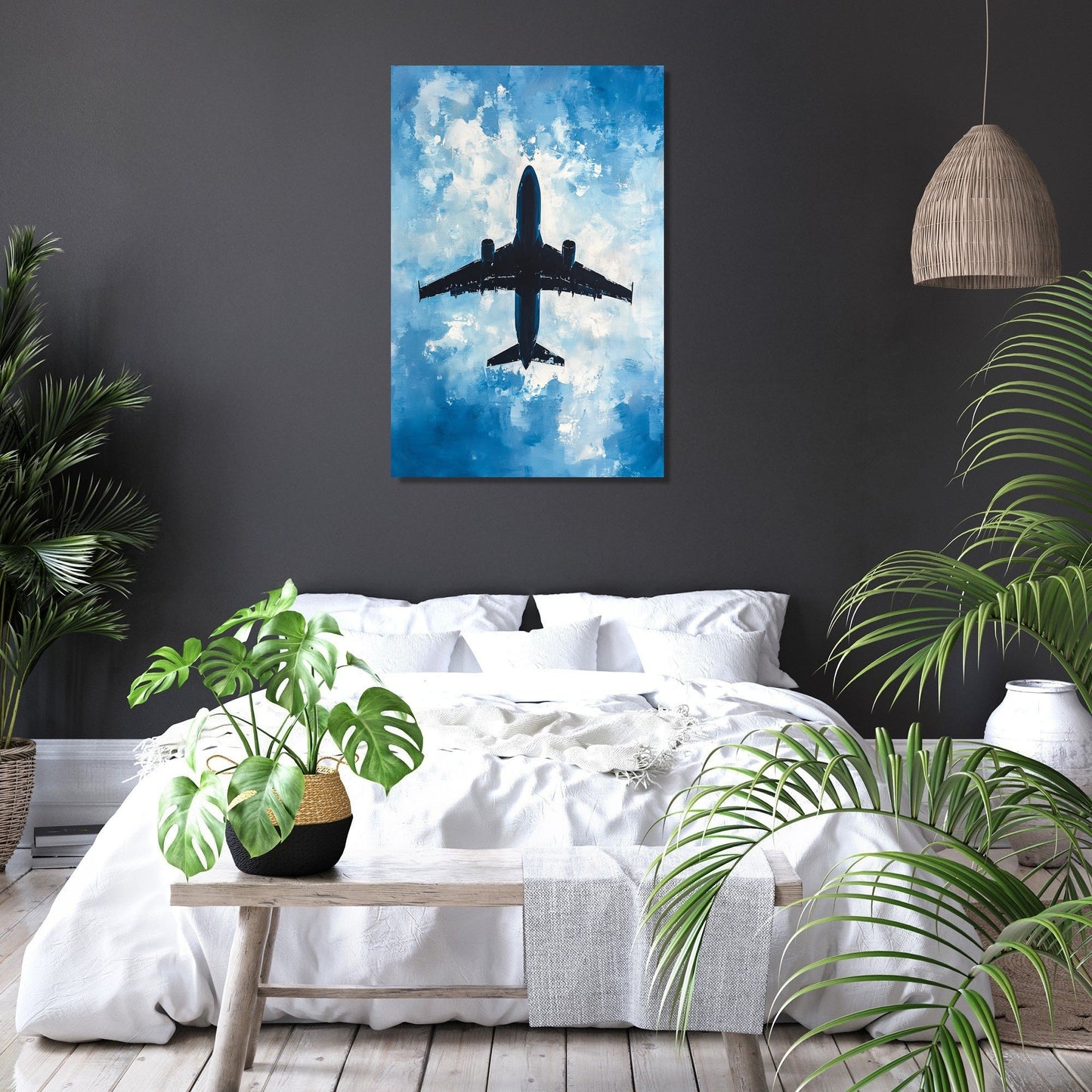 Soaring Silhouette Canvas