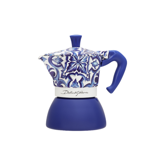 Bialetti X Dolce&Gabbana Blue Mediterranean Moka Induction