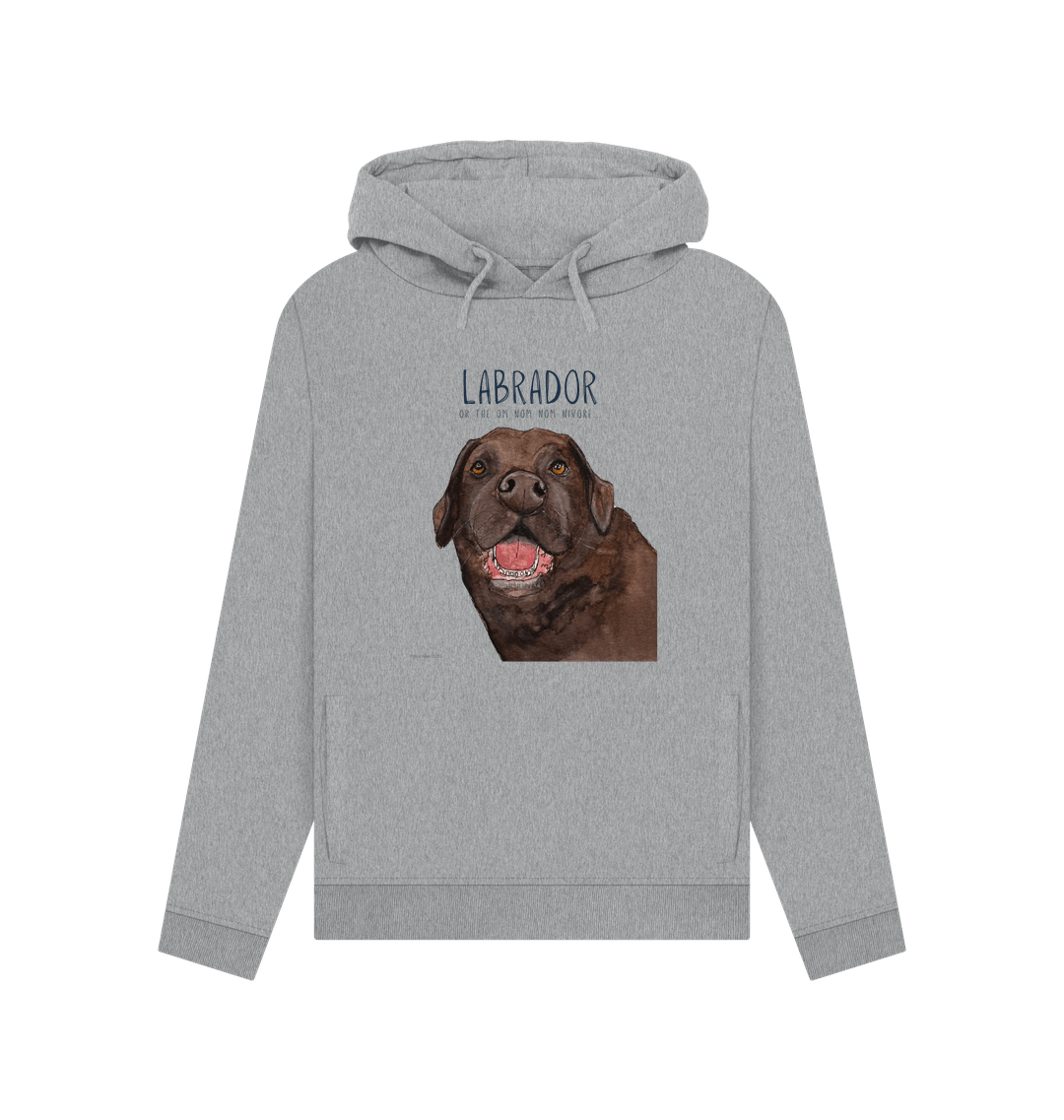 Powered by Snacks: The Chocolate Labrador Hoodie