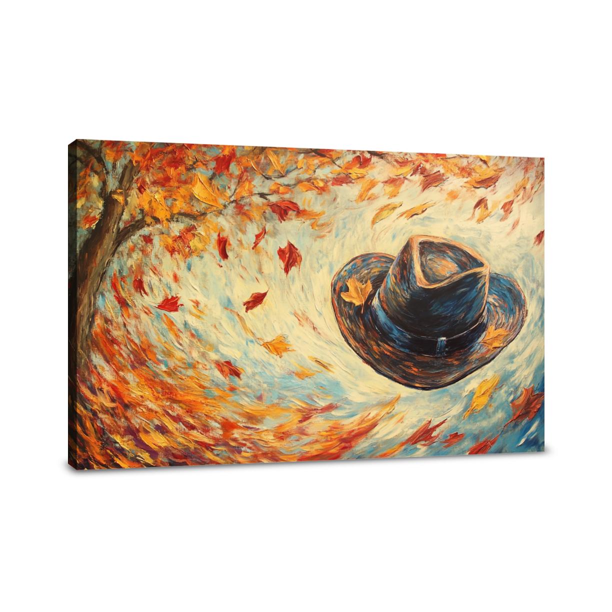 Wind-Swept Hat Canvas