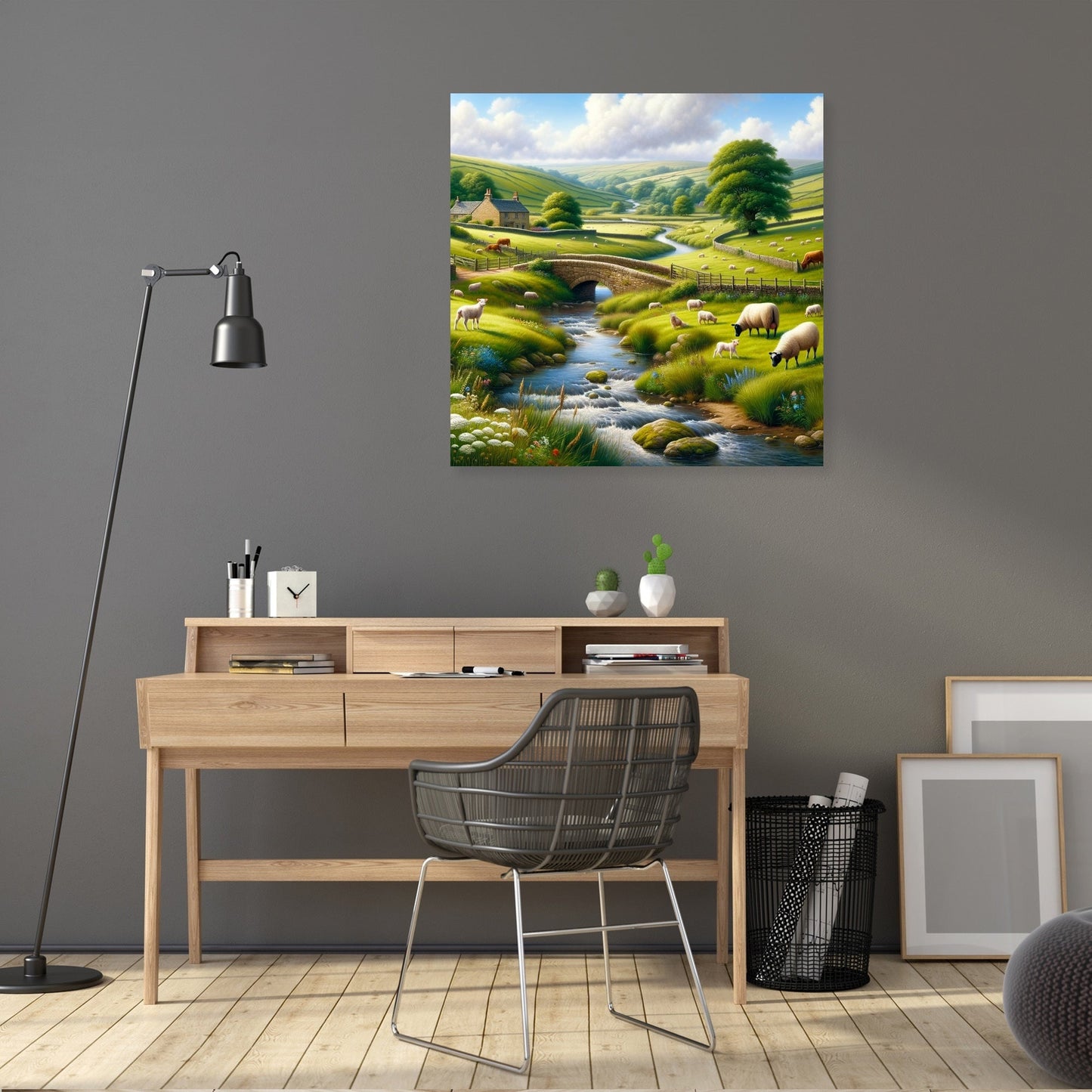 Pastoral Countryside Canvas