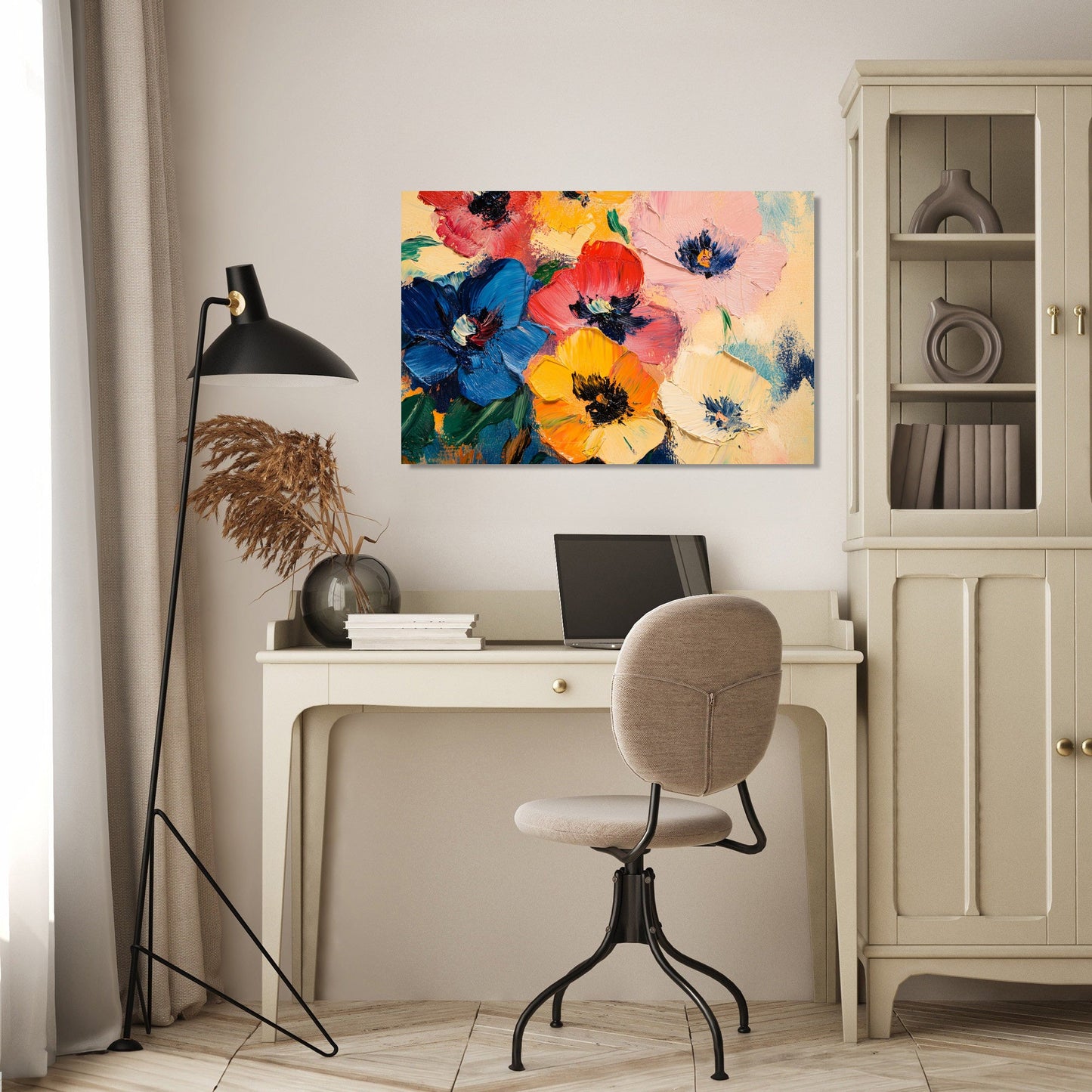 Floral Symphony Canvas