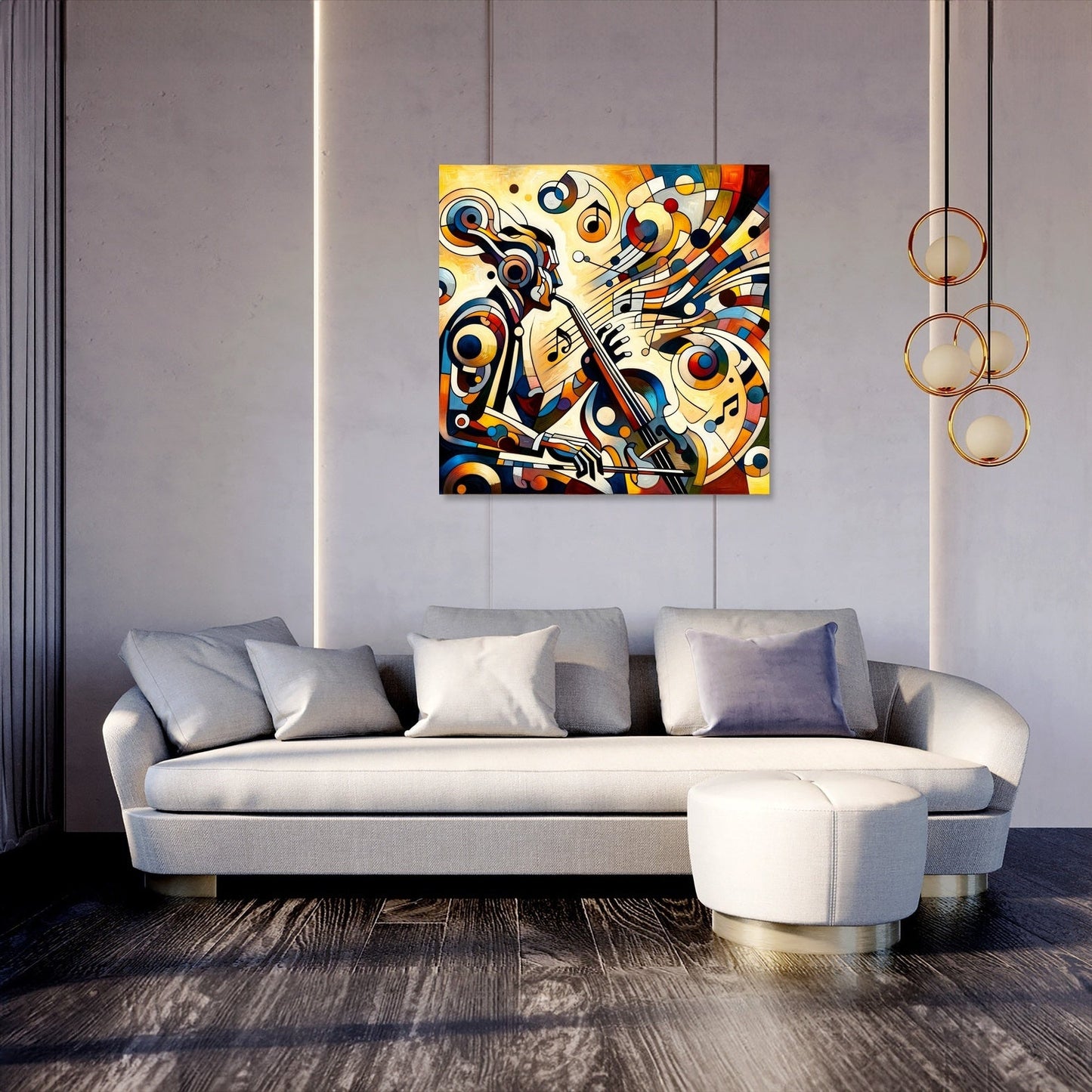 Abstract Rhythms Canvas