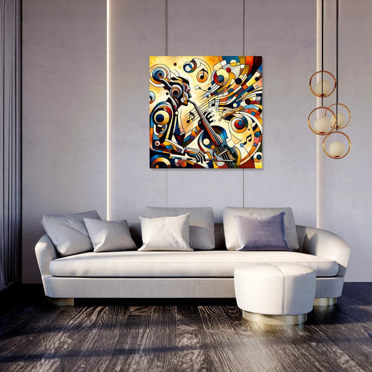 Abstract Rhythms Canvas