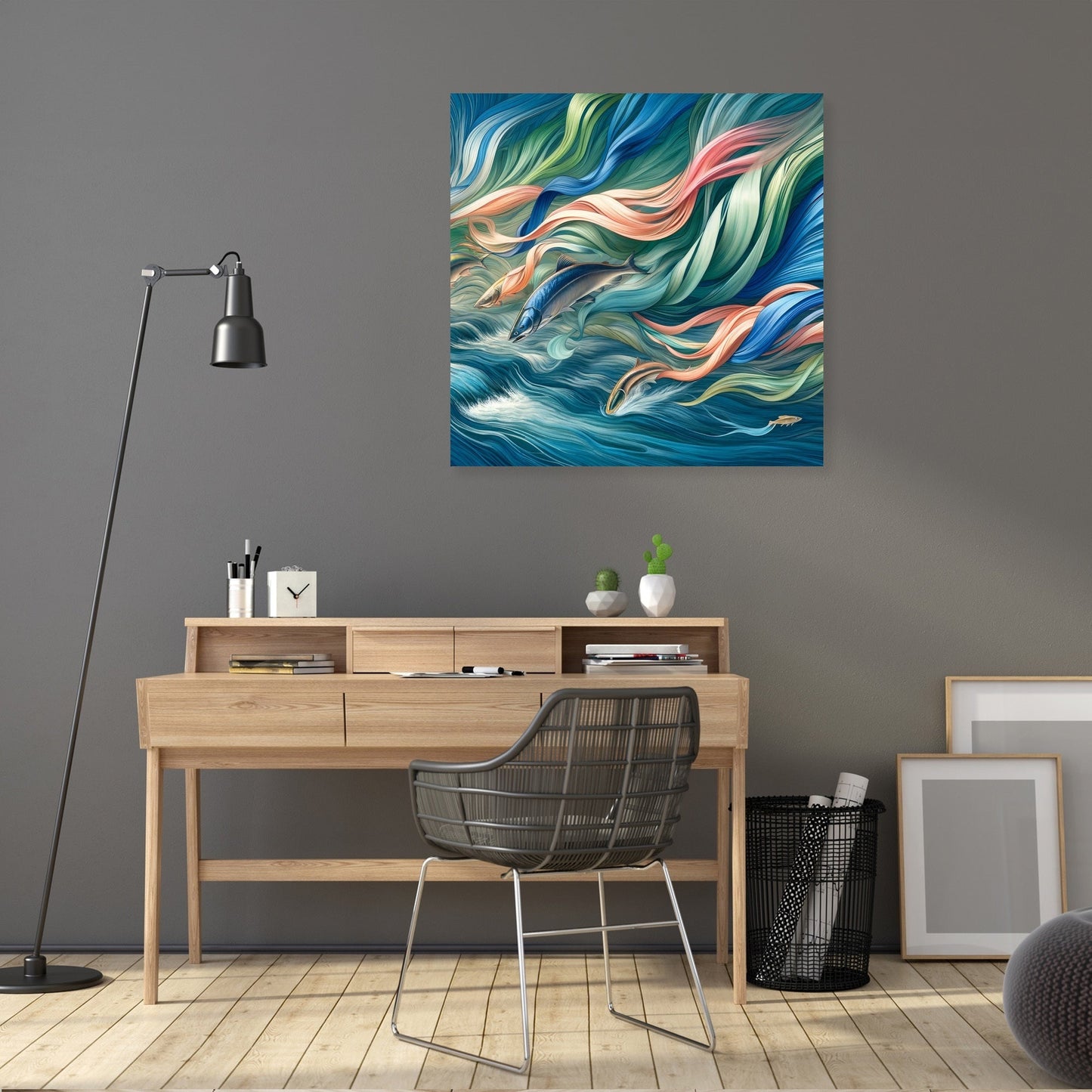 Silken River Canvas