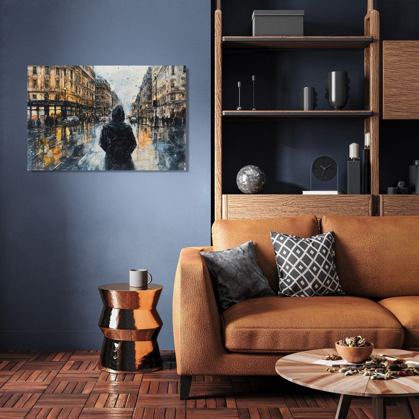 Shadowed Pursuit Canvas