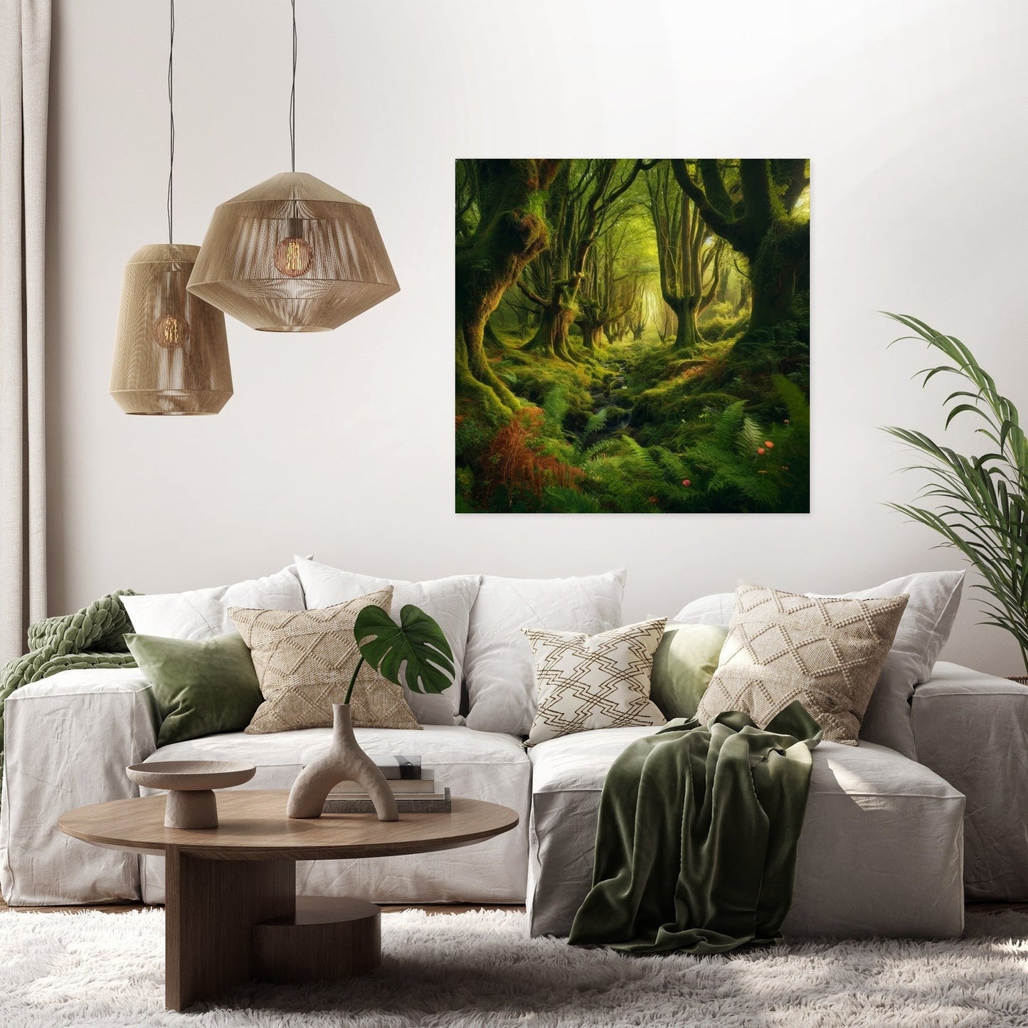 Ancient Woodland Canvas