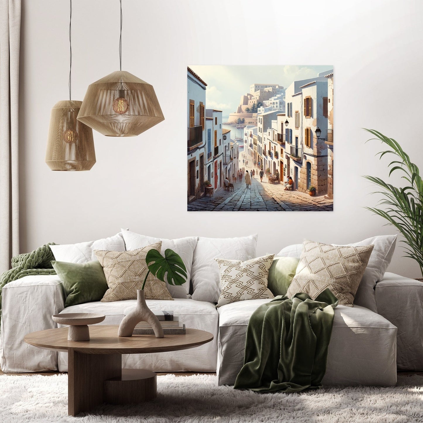 Dalt Vila Ibiza Canvas