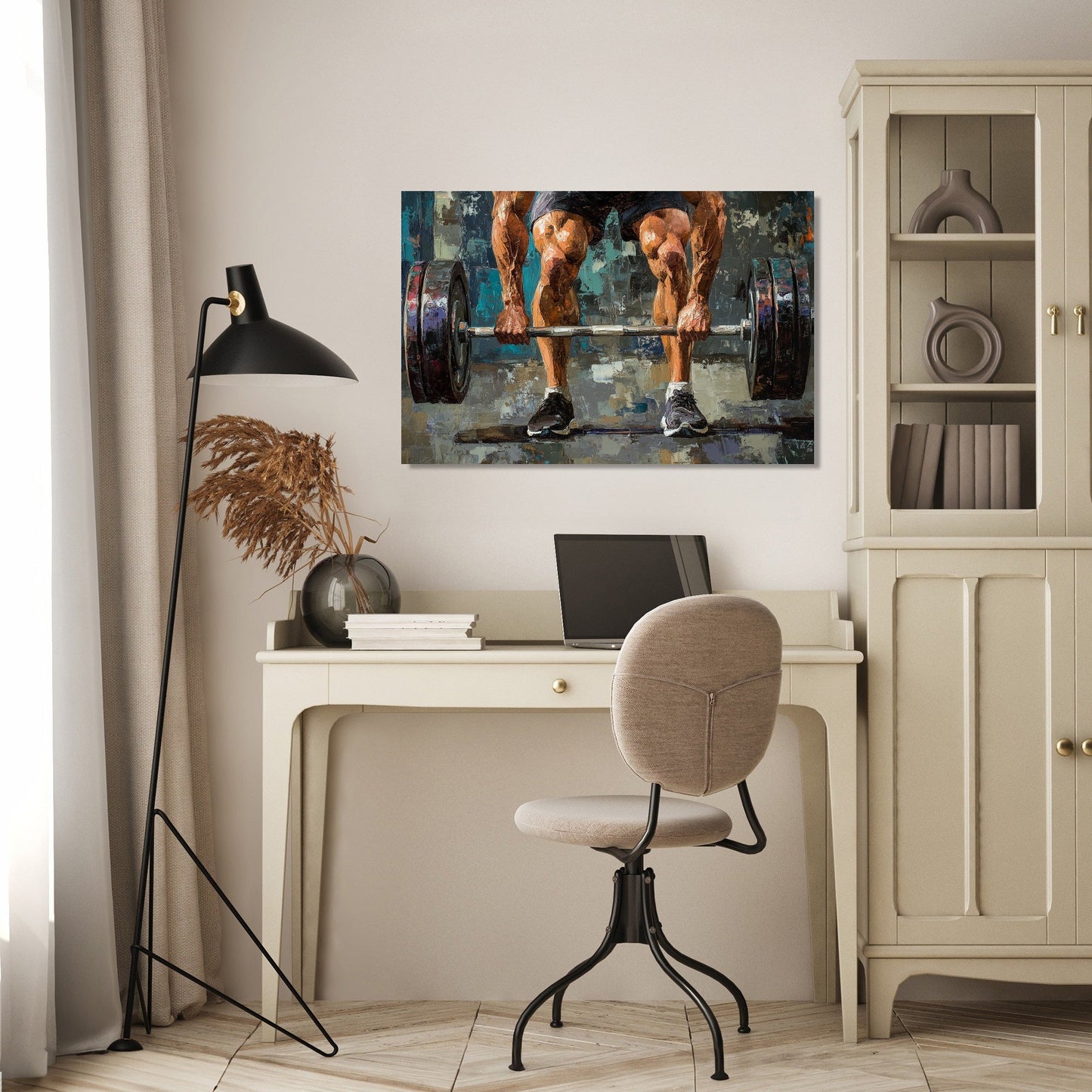 Barbell Focus Canvas