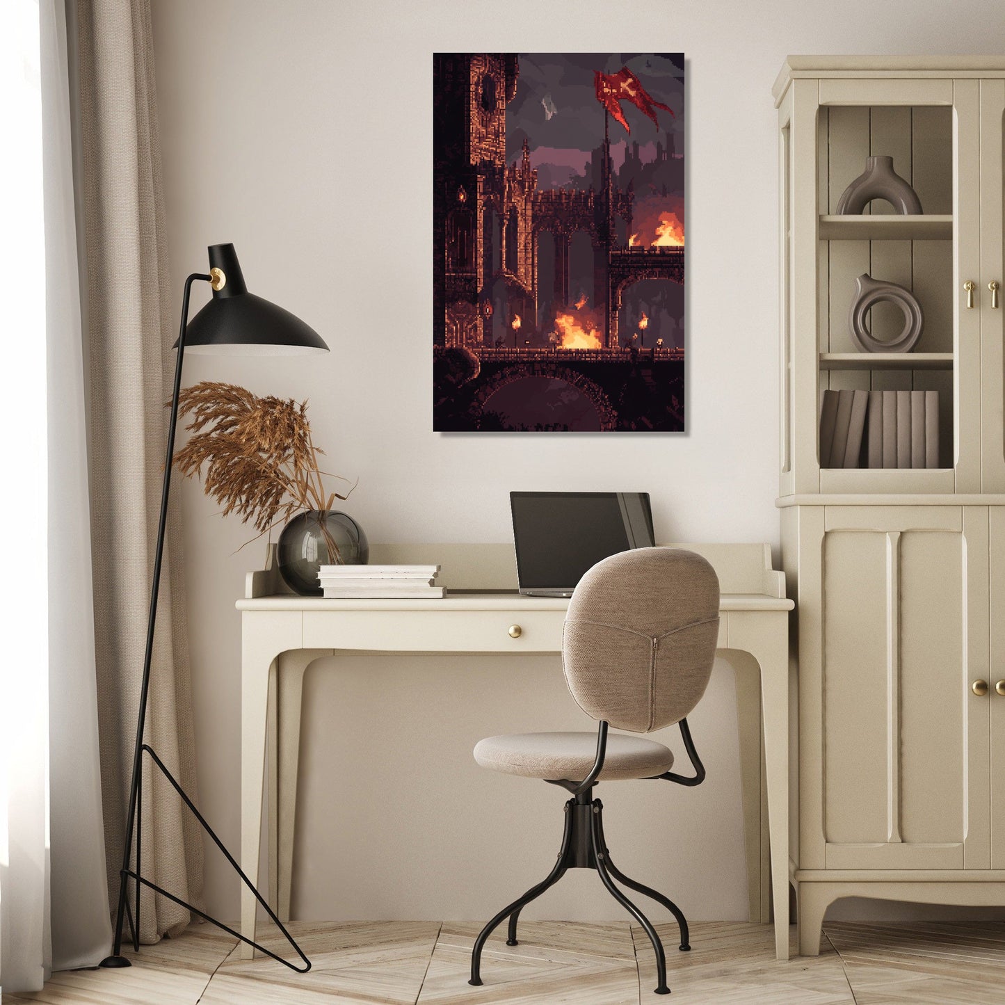 Dark Fortress Fantasy Canvas