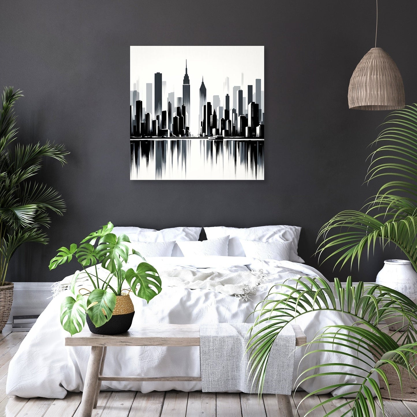 Modernist New York Canvas