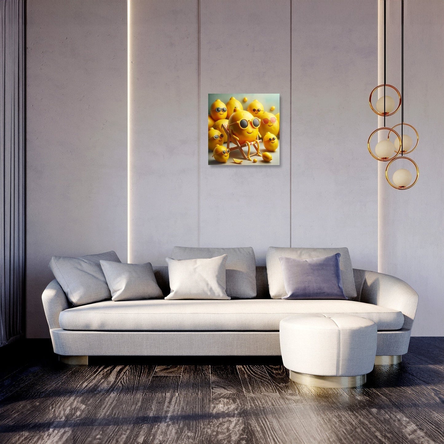 Lemonade Whimsy Canvas
