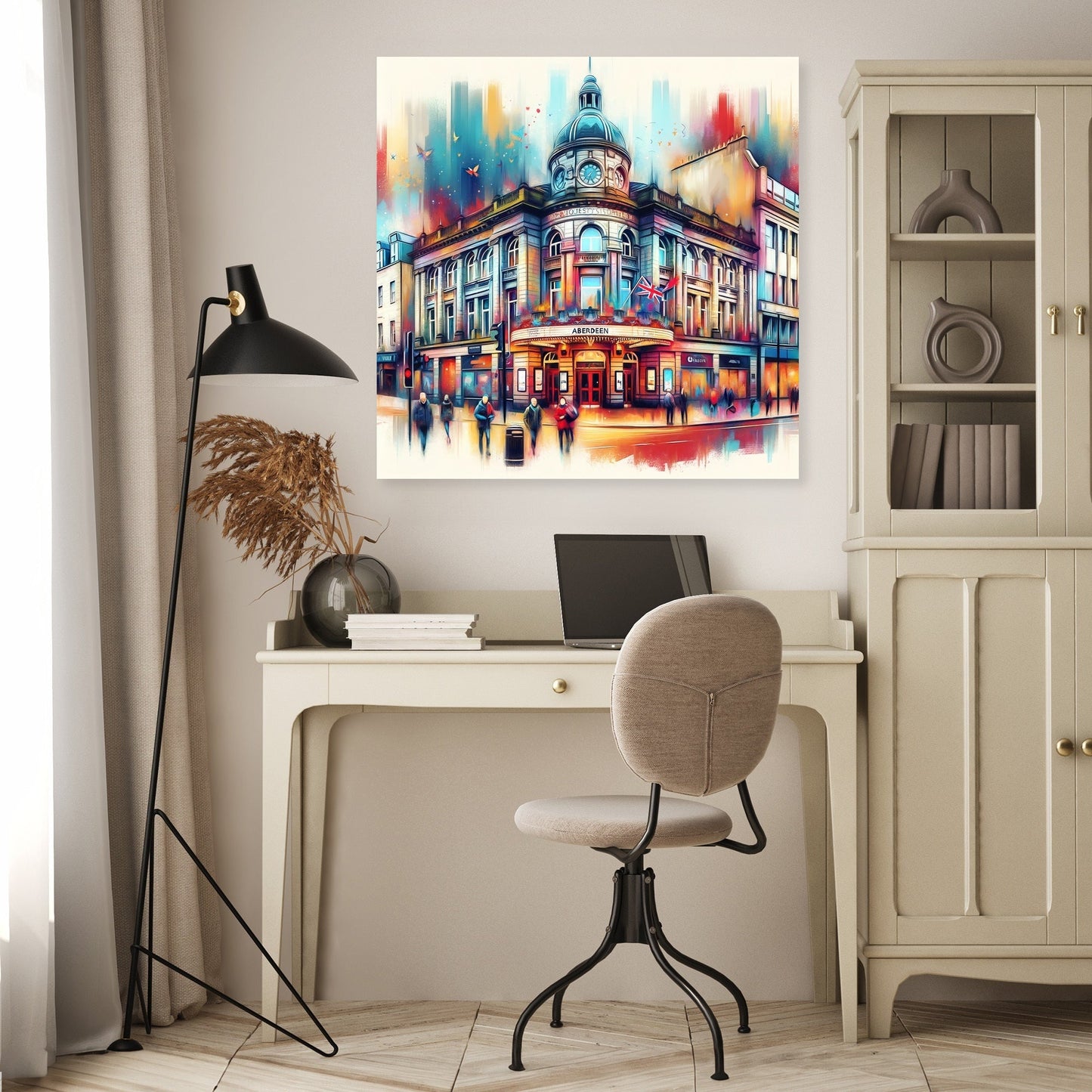 Aberdeen His Majesty's Theatre Whimsy Canvas