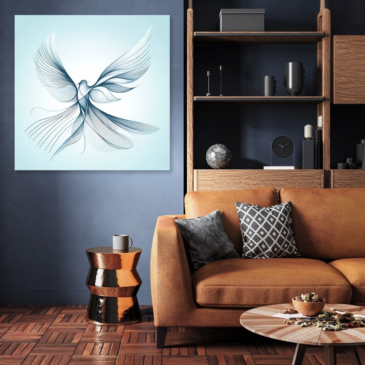 Elegant Flight Canvas