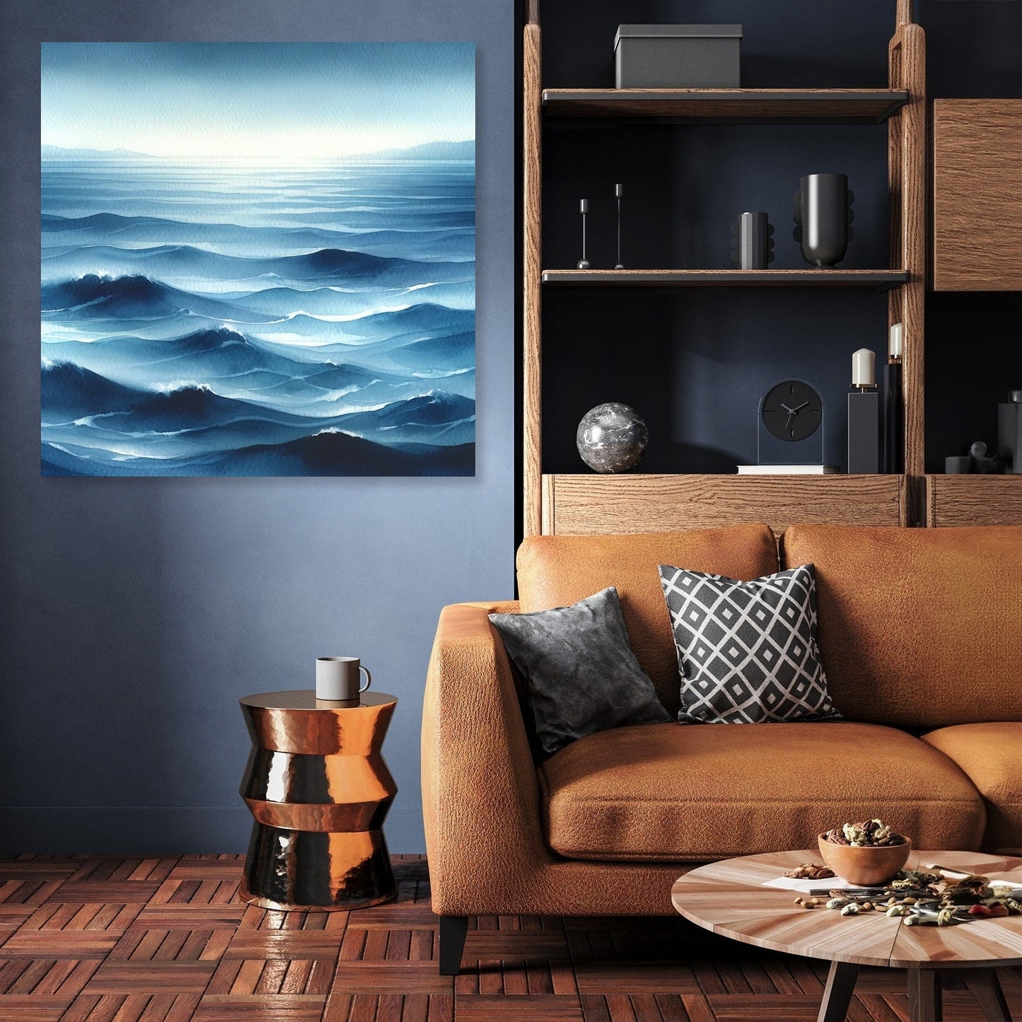 Whispering Tides Canvas
