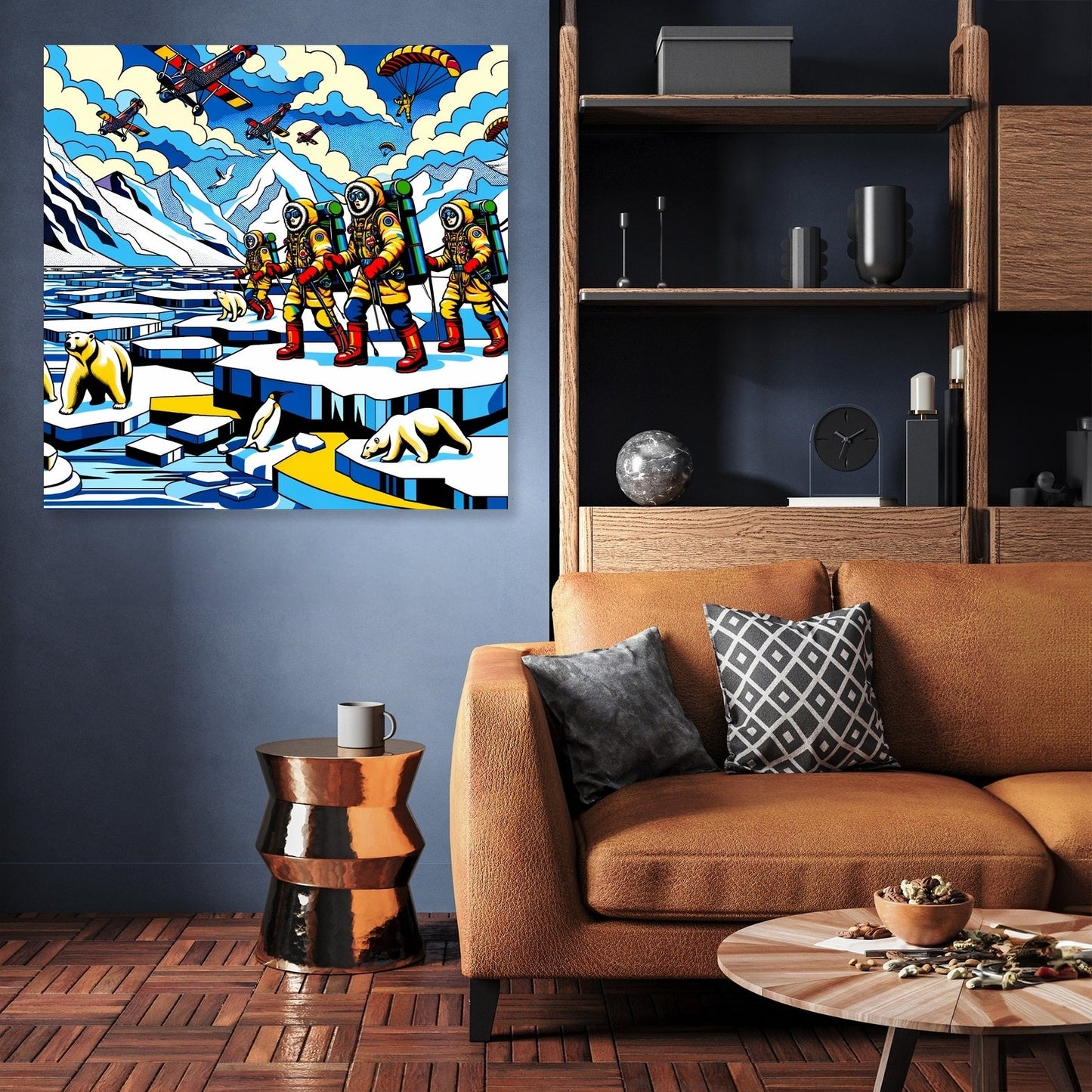 Polar Expedition Pop Canvas