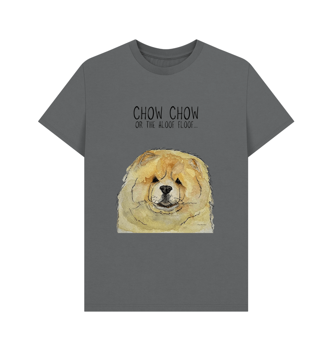 Fawn Chow Chow "Aloof Floof" Men's T-Shirt – Style with a Fluffy Twist!