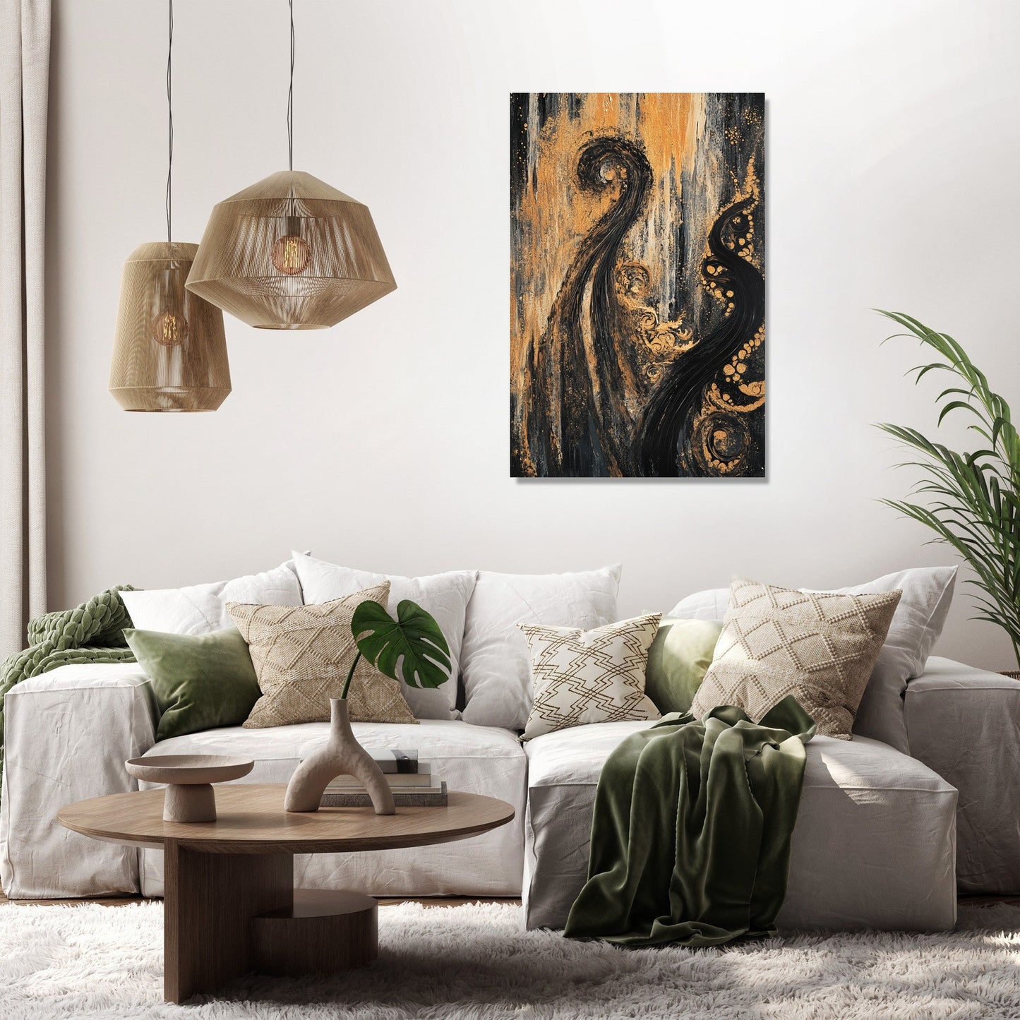 Golden Reverie Canvas