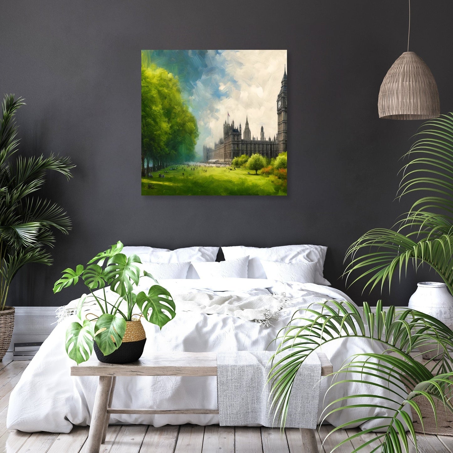London Serene Transition Canvas