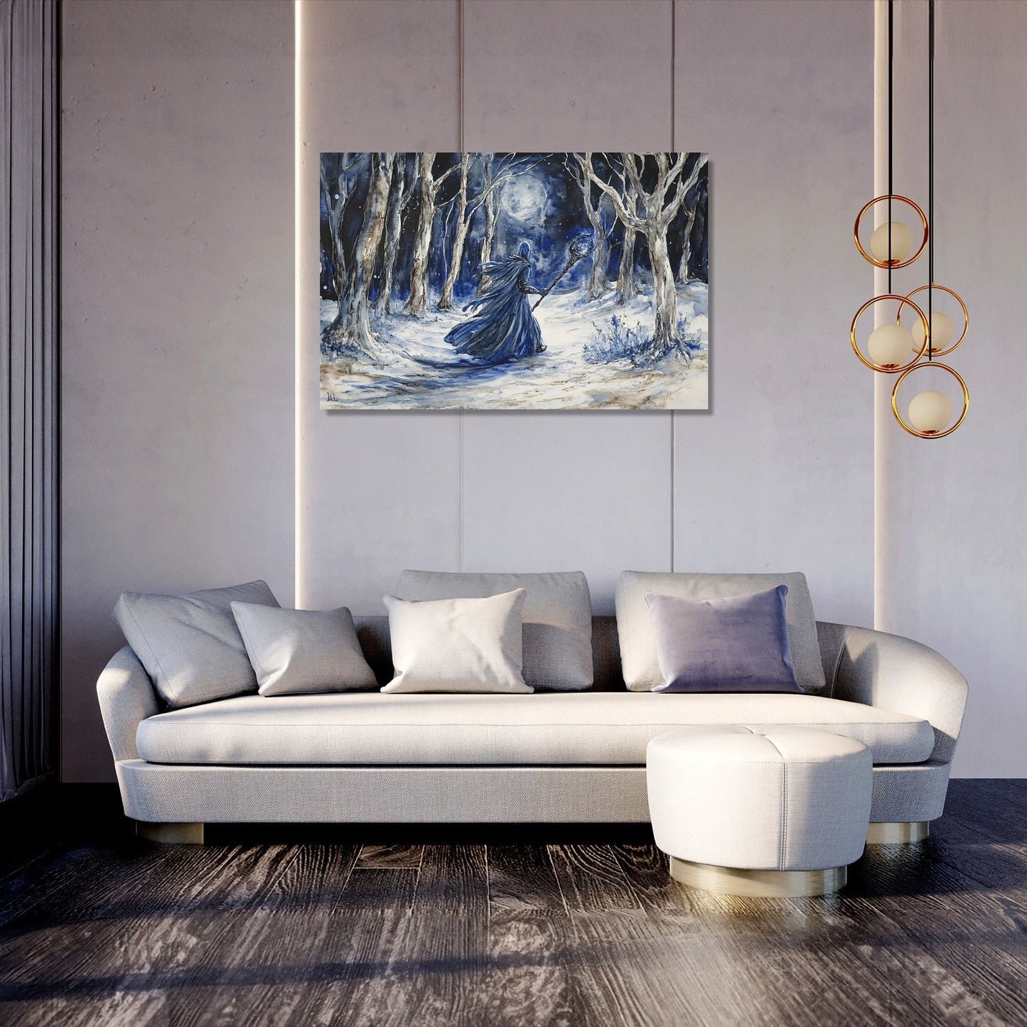 Sorcerer's Enchantment Forest Canvas