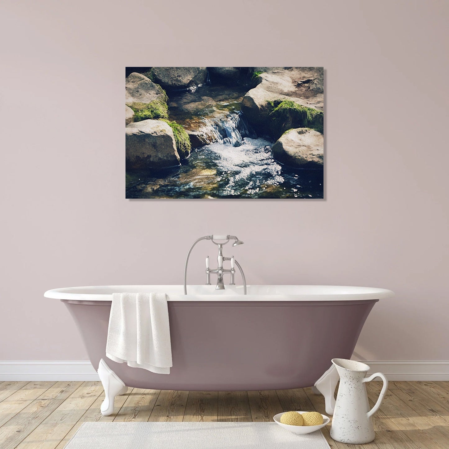 Tranquil Brook Canvas