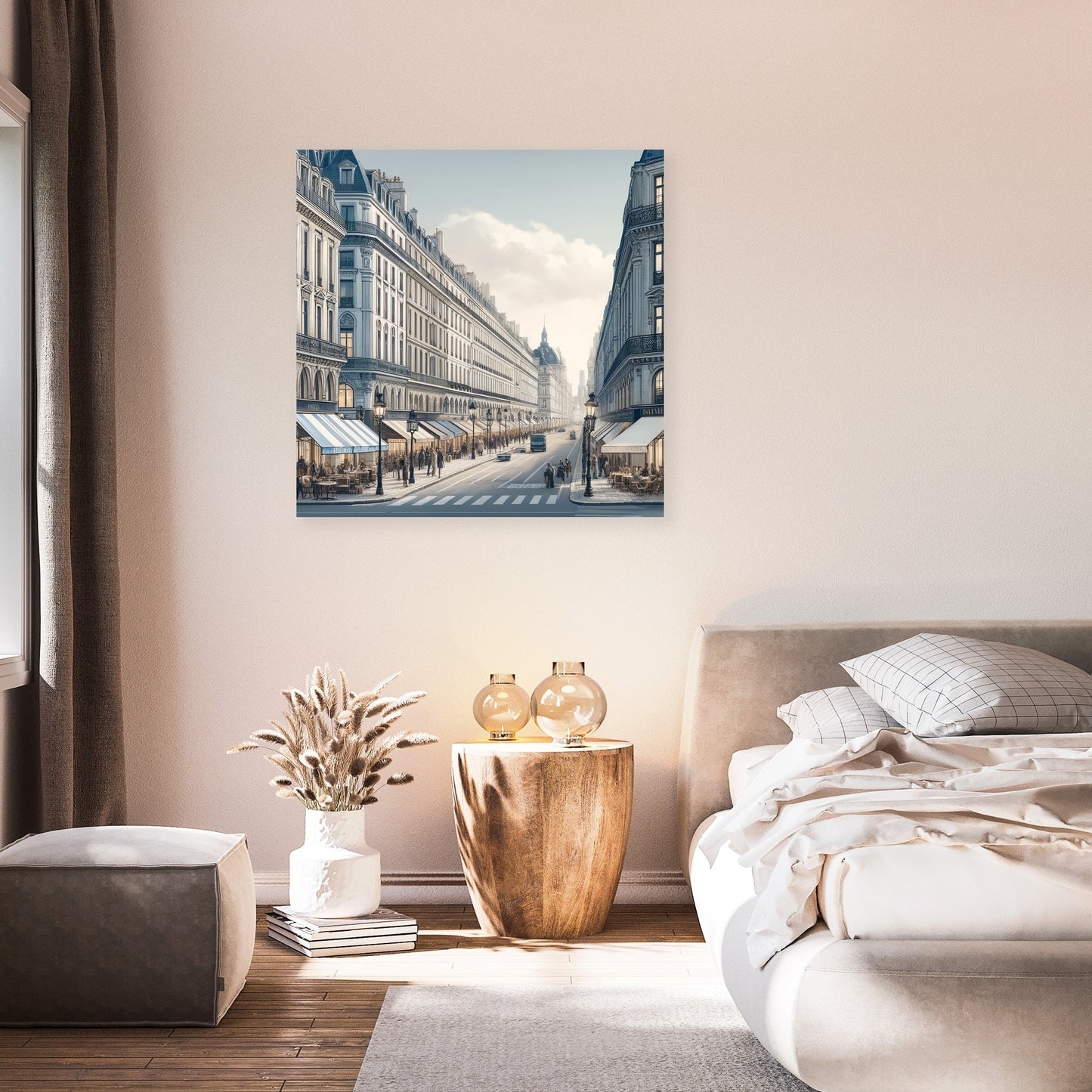 Rue de Rivoli Paris Canvas