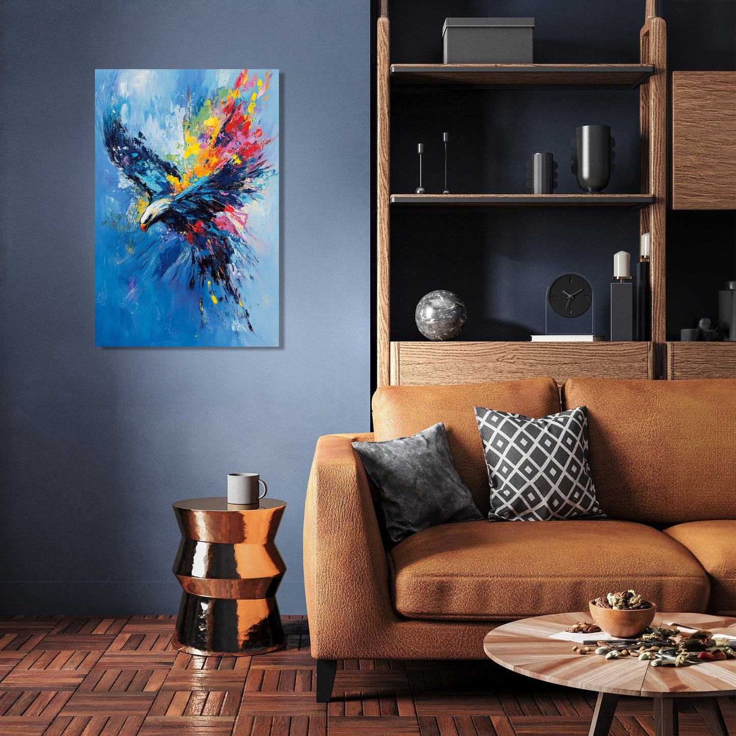 Majestic Eagle Sky Canvas