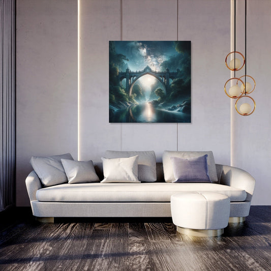 Galactic Bridge Canvas